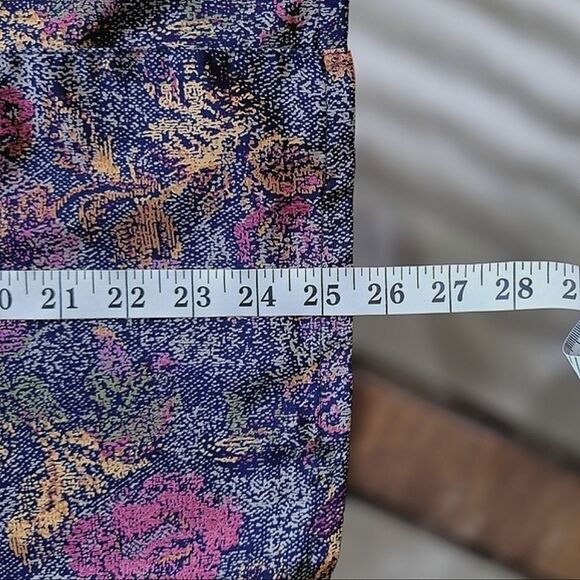 Vtg 90s multicolour snakeskin print button-down blouse - Picture 14 of 15